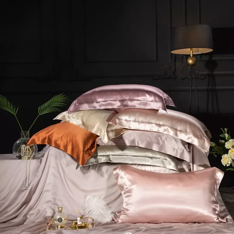 Luxury Silk Pillowsham for Beauty Sleep,Both side Genuine Mulberry Silk Charmeuse Pillow Casep for Hair and Skin Face
Luxury Silk Pillowsham for Beauty Sleep,Both side Genuine Mulberry Silk Charmeuse Pillow Casep for Hair and Skin Face