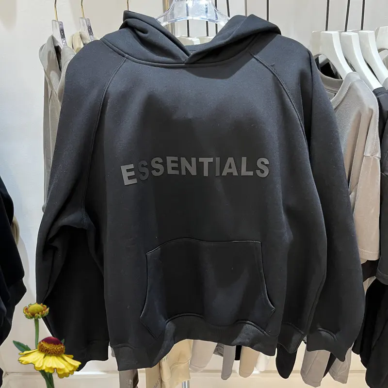 LEE FOG Essentials Hooded Sweatshirts Men Women High Street Hip-hop Autumn Winter Warm ESSENTIALS Hoodies 
LEE FOG Essentials Hooded Sweatshirts Men Women High Street Hip-hop Autumn Winter Warm ESSENTIALS Hoodies