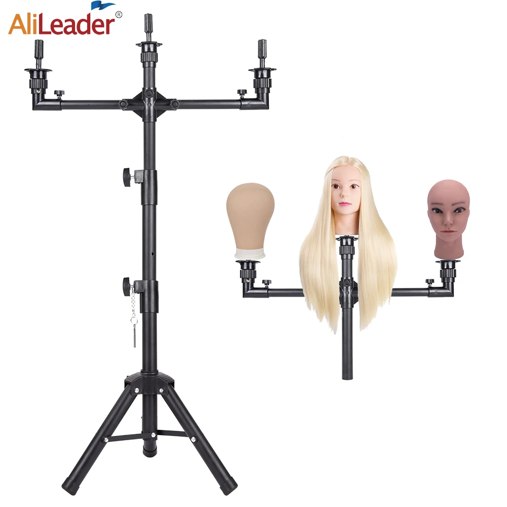 3-Head Stand Tripod For Wigs Tripod Stand For Mannequin Head Multifunction Black Adjustable Tripod Stand For Wig Canvas Head
3-Head Stand Tripod For Wigs Tripod Stand For Mannequin Head Multifunction Black Adjustable Tripod Stand For Wig Canvas Head