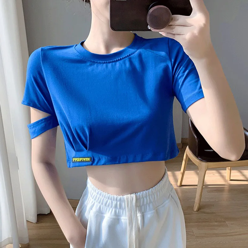 New Irregular T Shirt Women Short Sleeve T-Shirt Cotton T Shirts Woman 2023 Summer Crop Top Casual Loose Korean Womens Clothes
New Irregular T Shirt Women Short Sleeve T-Shirt Cotton T Shirts Woman 2023 Summer Crop Top Casual Loose Korean Womens Clothes