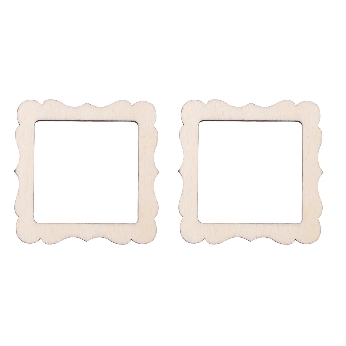 10pcs Lace Square Photo Frame Shape Wooden Pieces Cutouts Craft Embellishments Wood Ornament Manual Accessories for DIY
10pcs Lace Square Photo Frame Shape Wooden Pieces Cutouts Craft Embellishments Wood Ornament Manual Accessories for DIY