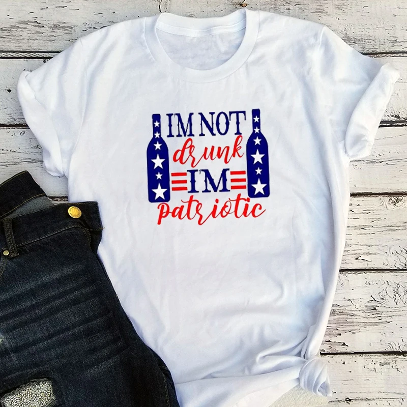 4th of July Im Not Drunk Shirts Women Patriotic Apparel Usa Tshirt Red White Blue Vintage Print Tee Love My Country Clothes Tee
4th of July Im Not Drunk Shirts Women Patriotic Apparel Usa Tshirt Red White Blue Vintage Print Tee Love My Country Clothes Tee