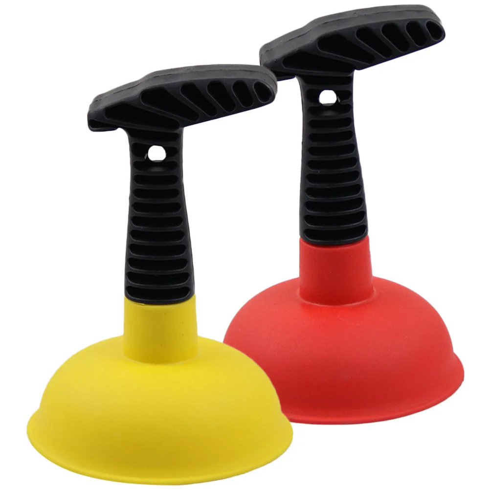 

2 Pcs Pipe Cleaner Home Tools Bathroom Cleaning Plunger Toilet Remover Drain Unclogger Sink Kitchen Tpr Accessory And