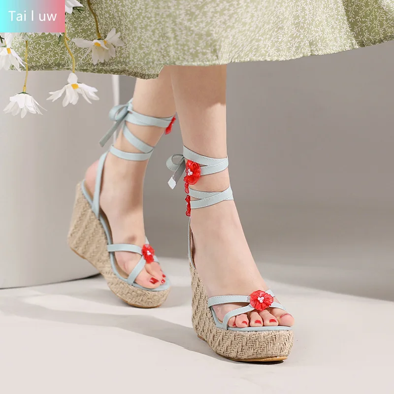 Summer Runway Sandals Women Peep toe Wedge High Heels Sandals Buckle Ankle Strap Ladies Dress Shoes Super High Heel Shoes Women
Summer Runway Sandals Women Peep toe Wedge High Heels Sandals Buckle Ankle Strap Ladies Dress Shoes Super High Heel Shoes Women