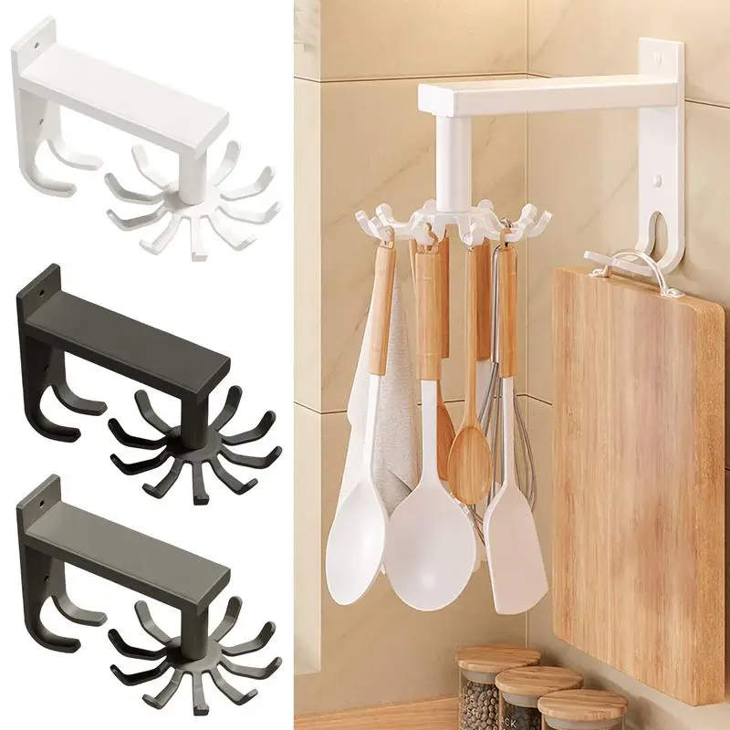 Under Cabinet Mug Holder 360 Rotation Multi-Purpose Utensils Holder 6 Hooks Kitchen Utensils Hooks Rack Nail Free supplies
Under Cabinet Mug Holder 360 Rotation Multi-Purpose Utensils Holder 6 Hooks Kitchen Utensils Hooks Rack Nail Free supplies