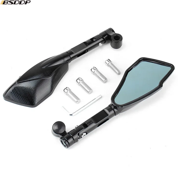 1 Pair Motorcycle Mirror 8mm 10mm Universal CNC Aluminum Rear View Mirrors Blue Glass Side Mirror For YAMAHA MT-09 MT-07 YZF R1
1 Pair Motorcycle Mirror 8mm 10mm Universal CNC Aluminum Rear View Mirrors Blue Glass Side Mirror For YAMAHA MT-09 MT-07 YZF R1