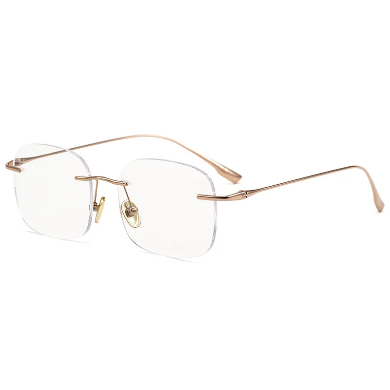 Unisex Fashion Anti Blue Light Glasses Clear Glasses Computer Glasses Vintage Style Rimless Eyeglasses Plain Eyewear Face Decor
Unisex Fashion Anti Blue Light Glasses Clear Glasses Computer Glasses Vintage Style Rimless Eyeglasses Plain Eyewear Face Decor