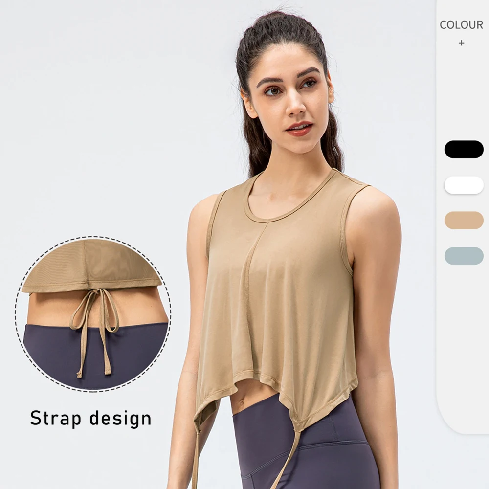 2022 Spring And Summer New Women'S Sports Vest Breathable Yoga Clothes Back Waist Bandage Running Fitness Blouse
2022 Spring And Summer New Women'S Sports Vest Breathable Yoga Clothes Back Waist Bandage Running Fitness Blouse
