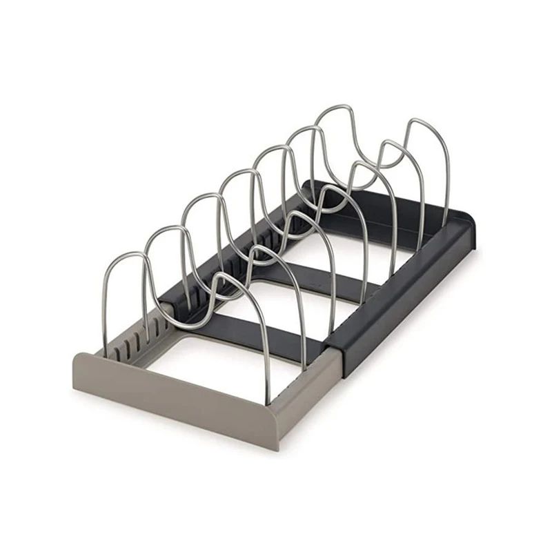 Kitchen Stainless Steel Lid Storage Rack Pot Pan Cover Storage Holder Adjustable Draining Rack Organizer Shelves Home Gadgets
Kitchen Stainless Steel Lid Storage Rack Pot Pan Cover Storage Holder Adjustable Draining Rack Organizer Shelves Home Gadgets