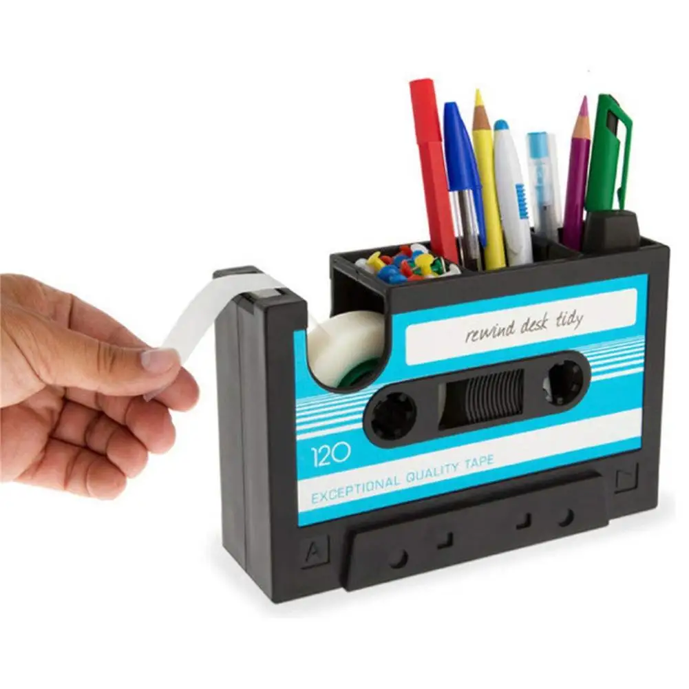Home Tape Desk Adhesive Pen Storage Pot Container Dispenser Tape Office Cassette Tidy Stationery With Holder Pencil Container
Home Tape Desk Adhesive Pen Storage Pot Container Dispenser Tape Office Cassette Tidy Stationery With Holder Pencil Container