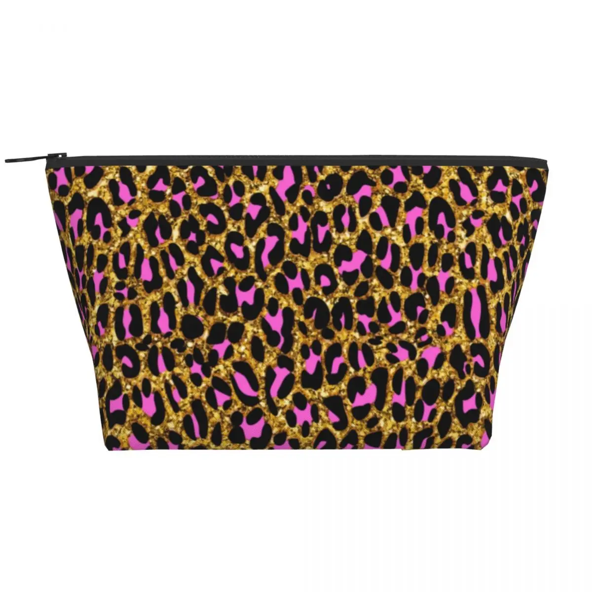 Gold Metallic Zipper Storage Organizers Girly Pink Leopard Print Multi-purpose Makeup Bag For Makeups Couples Cosmetic Bags
Gold Metallic Zipper Storage Organizers Girly Pink Leopard Print Multi-purpose Makeup Bag For Makeups Couples Cosmetic Bags