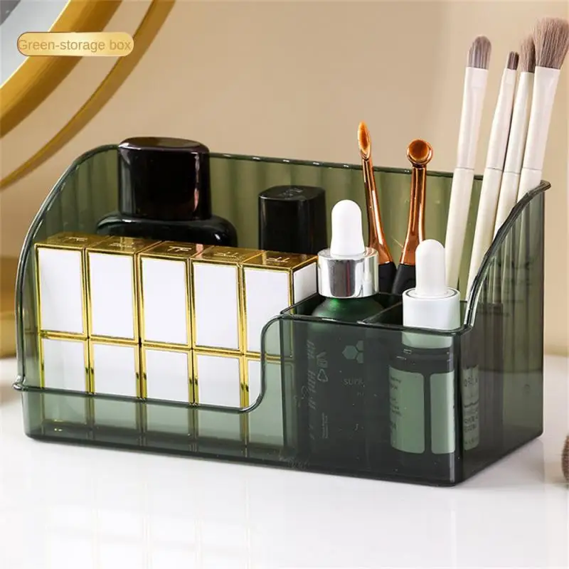Ящик для хранения косметики, широкий ассортимент для нанесения помады, настольная темно-зеленая стойка для средств по уходу за кожей, новый домашний питомец
Ящик для хранения косметики, широкий ассортимент для нанесения помады, настольная темно-зеленая стойка для средств по уходу за кожей, новый домашний питомец