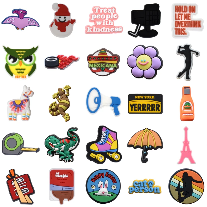 Shoe Charms Decorations for Crocs Wholesale Bulk Men Set Jeans Kids Shoes Accessories Boy Gifts Women Charm Girl Packs Para Pins
Shoe Charms Decorations for Crocs Wholesale Bulk Men Set Jeans Kids Shoes Accessories Boy Gifts Women Charm Girl Packs Para Pins