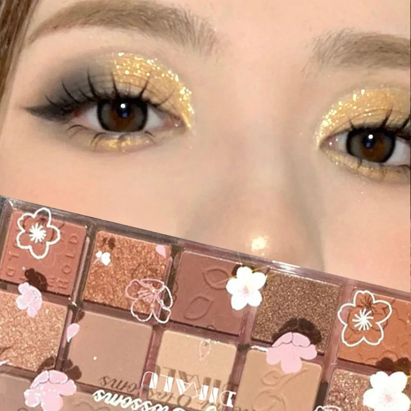 20Color Eyeshadow Palette Pearly Matte Earth Color Eyeshadow Waterproof Shiny Long Lasting Natural Eyeshadow Eye Makeup Cosmetic
20Color Eyeshadow Palette Pearly Matte Earth Color Eyeshadow Waterproof Shiny Long Lasting Natural Eyeshadow Eye Makeup Cosmetic