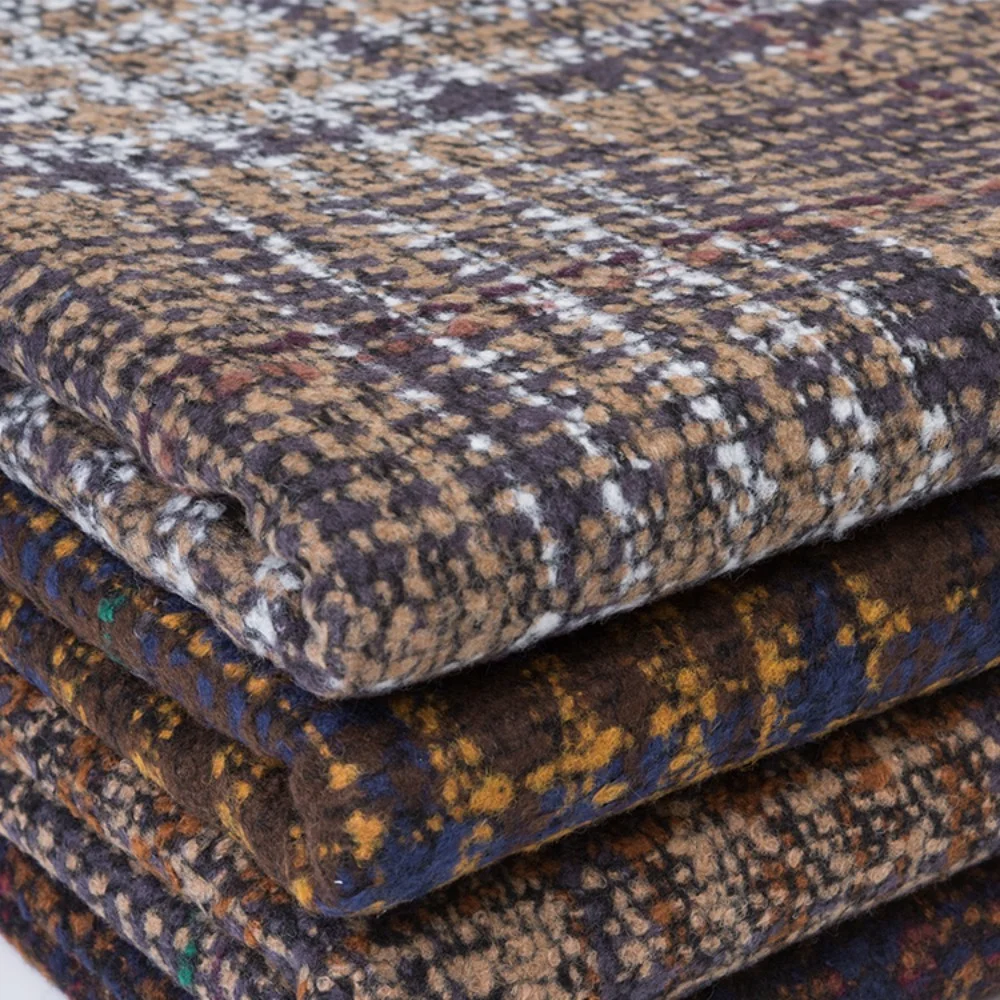 Double-Sided Wool Woolen Thickened Flannel Fabric Winter Warm Color Plaid Coat Skirt Pants Handmade Fabric
Double-Sided Wool Woolen Thickened Flannel Fabric Winter Warm Color Plaid Coat Skirt Pants Handmade Fabric