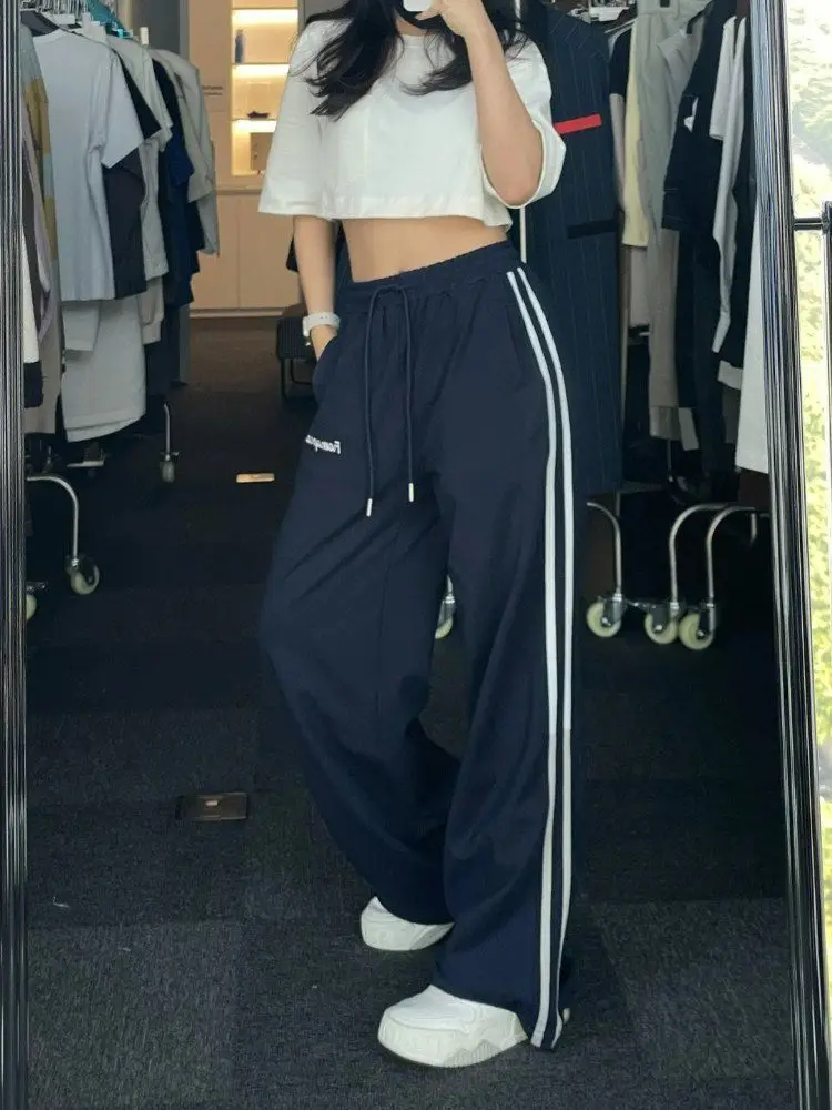 Wide Leg Joggers Trousers Clothes Track Pants Sweatpants Y2K Women Vintage Cargo Casual Korean Harajuku Baggy Parachute
Wide Leg Joggers Trousers Clothes Track Pants Sweatpants Y2K Women Vintage Cargo Casual Korean Harajuku Baggy Parachute