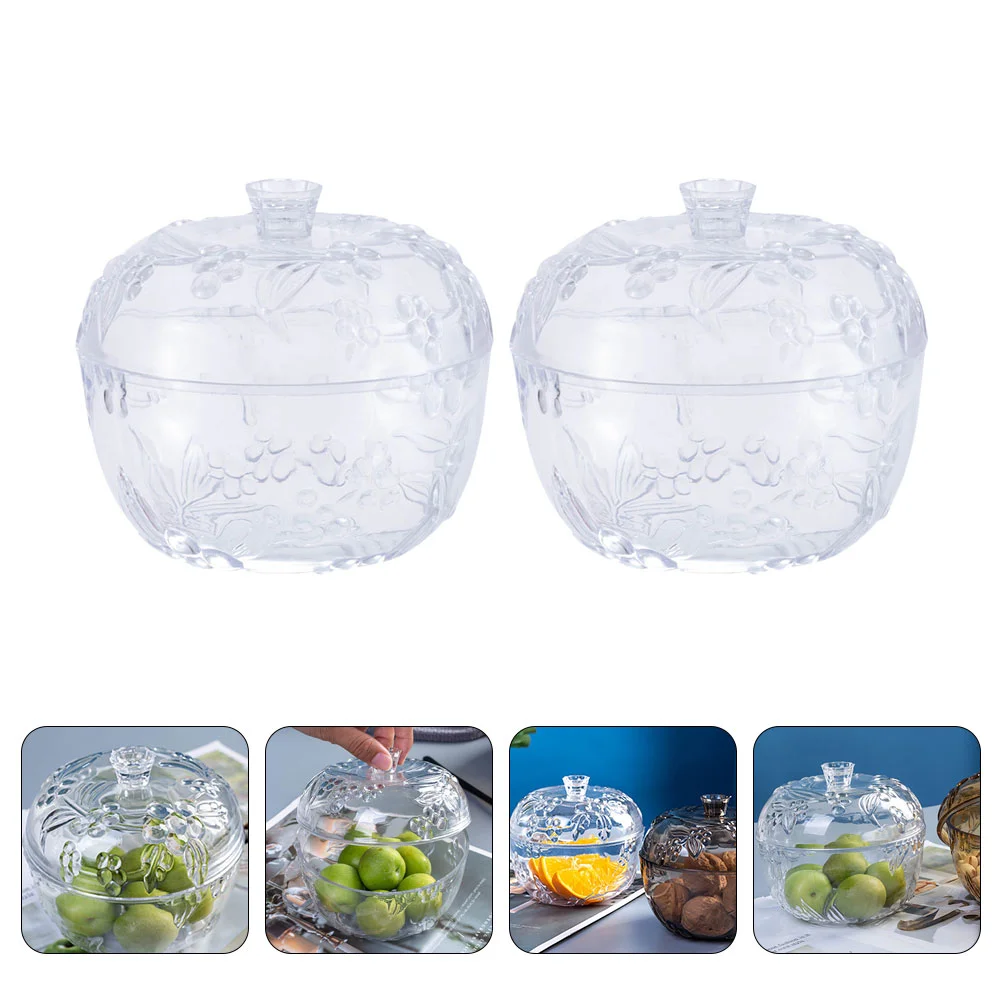 2pcs Storage Holders Sealed Storage Jars Home Table Candy Jars Desktop Organizers for Home Kitchen Party
2pcs Storage Holders Sealed Storage Jars Home Table Candy Jars Desktop Organizers for Home Kitchen Party
