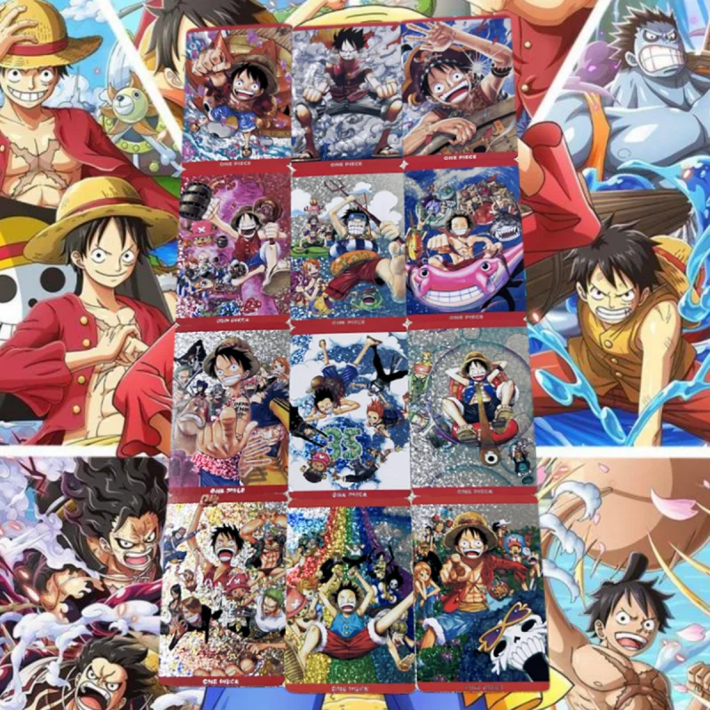 12Pcs/Set ONE PIECE Anime Card Monkey D Luffy Nami Sanji ACG Classic Series Self Made Collection Random Flash DIY Card Small Set
12Pcs/Set ONE PIECE Anime Card Monkey D Luffy Nami Sanji ACG Classic Series Self Made Collection Random Flash DIY Card Small Set