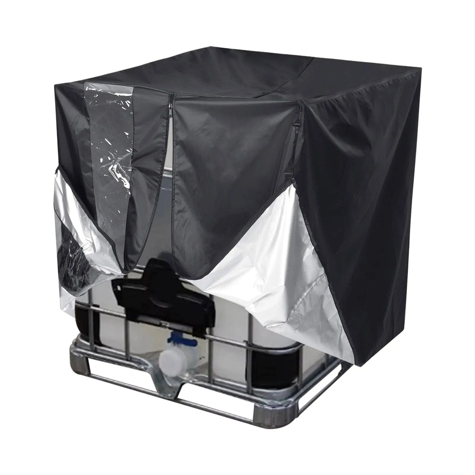 Уличная Крышка для резервуара для воды 1000L IBC 420D из ткани Оксфорд, водонепроницаемая Защитная крышка для резервуара для воды с защитой от сол...
Уличная Крышка для резервуара для воды 1000L IBC 420D из ткани Оксфорд, водонепроницаемая Защитная крышка для резервуара для воды с защитой от сол...
