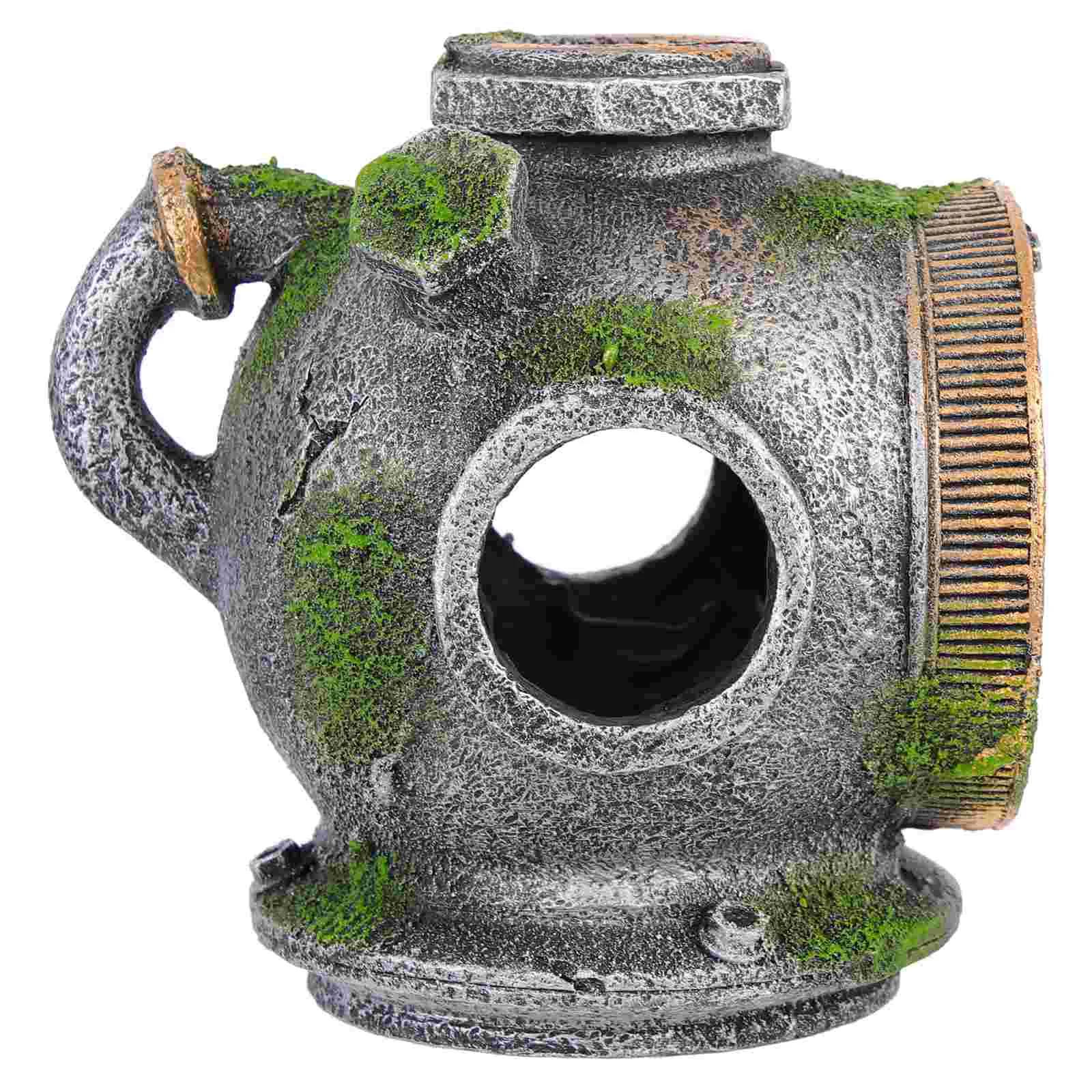 Aquariumtank Hideout House Ornament Decoration Landscape Cave Resin Shrimp Underwatersubmarine Hide Wrecked Supplies Breeding
Aquariumtank Hideout House Ornament Decoration Landscape Cave Resin Shrimp Underwatersubmarine Hide Wrecked Supplies Breeding