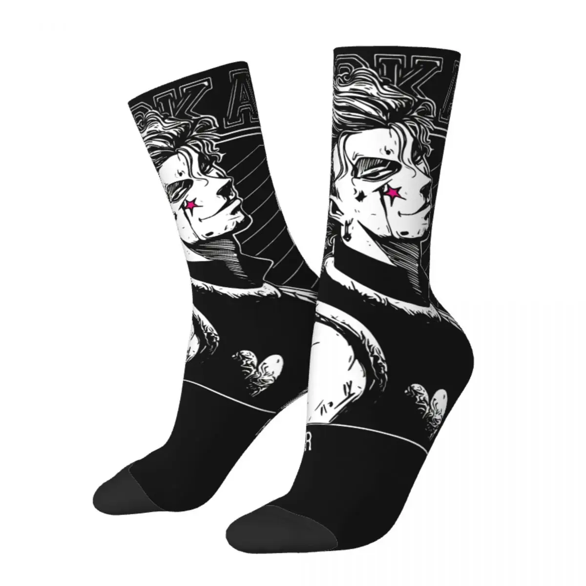 Funny Crazy Sock for Men Kisoka Fanart Hip Hop Harajuku Hunter x Hunter Anime Happy Seamless Pattern Printed Boys Crew Sock Gift
Funny Crazy Sock for Men Kisoka Fanart Hip Hop Harajuku Hunter x Hunter Anime Happy Seamless Pattern Printed Boys Crew Sock Gift