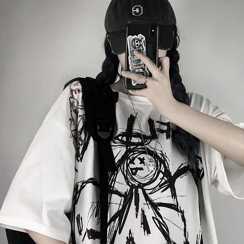 gothic vintage preppy t shirt women clothing t-shirt clothes streetwear Harajuku high street tops 2020 summer new tshirt
gothic vintage preppy t shirt women clothing t-shirt clothes streetwear Harajuku high street tops 2020 summer new tshirt