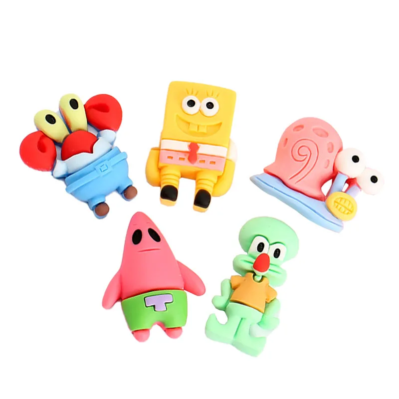 5pcs/set Cute Kawaii Gary the Snail SpongeBob Patrick Star Resin DIY Cream Glue Dripping Mobile phone case Jewelry Accessories
5pcs/set Cute Kawaii Gary the Snail SpongeBob Patrick Star Resin DIY Cream Glue Dripping Mobile phone case Jewelry Accessories
