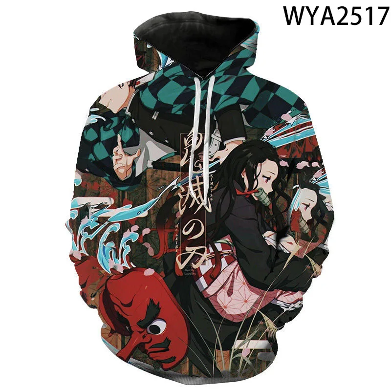 Animes Demon Slayer Kimetsu No Yaiba Hoodies Men Women Children Cool 3D Print Sweatshirt Harajuku Style Streetwear Pullover
Animes Demon Slayer Kimetsu No Yaiba Hoodies Men Women Children Cool 3D Print Sweatshirt Harajuku Style Streetwear Pullover