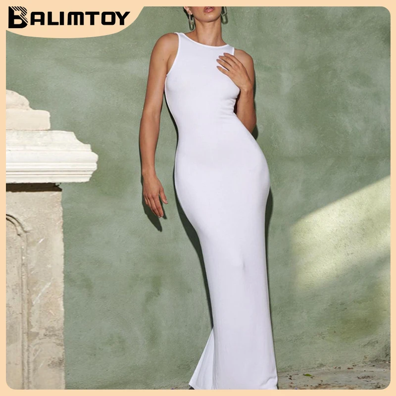 Новинка, модные сексуальные длинные вечерние платья макси с открытой спиной и круглым вырезом, женское облегающее вечернее платье без рука...
Новинка, модные сексуальные длинные вечерние платья макси с открытой спиной и круглым вырезом, женское облегающее вечернее платье без рука...