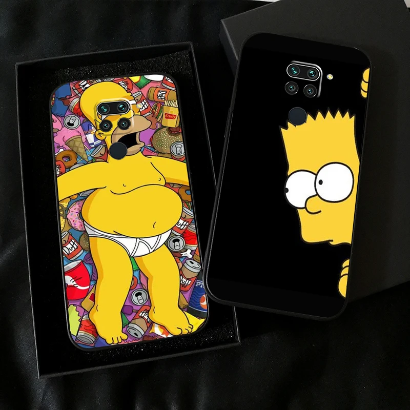 Cute Homer Family S-Sim Psons For Xiaomi Redmi Note 9 9T 9S 9 Pro 5G Phone Case Funda Soft Black Coque
Cute Homer Family S-Sim Psons For Xiaomi Redmi Note 9 9T 9S 9 Pro 5G Phone Case Funda Soft Black Coque