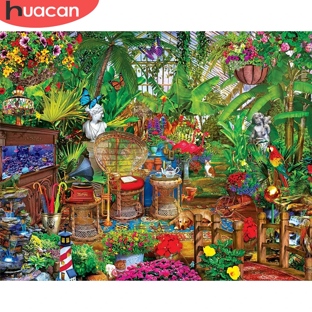 HUACAN Picture By Numbers Adults Flower Room DIY Frame Acrylic Drawing On Canvas Dog Unique Gift Home Decoration 75x60cm 
HUACAN Picture By Numbers Adults Flower Room DIY Frame Acrylic Drawing On Canvas Dog Unique Gift Home Decoration 75x60cm