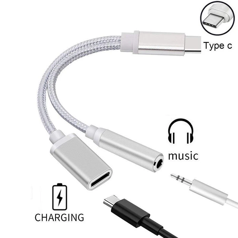 2 в 1 переходник для наушников типа C на 3,5 мм USB C Aux аудио кабель для передачи данных зарядный кабель для Samsung для Xiaomi
2 в 1 переходник для наушников типа C на 3,5 мм USB C Aux аудио кабель для передачи данных зарядный кабель для Samsung для Xiaomi