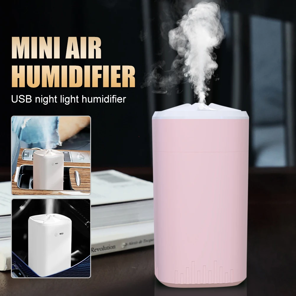 360ml Mini Air Humidifier USB Ultrasonic Aroma Essential Oil Diffuser LED Night Light Cool Mist Maker Air Freshener for Car Home
360ml Mini Air Humidifier USB Ultrasonic Aroma Essential Oil Diffuser LED Night Light Cool Mist Maker Air Freshener for Car Home