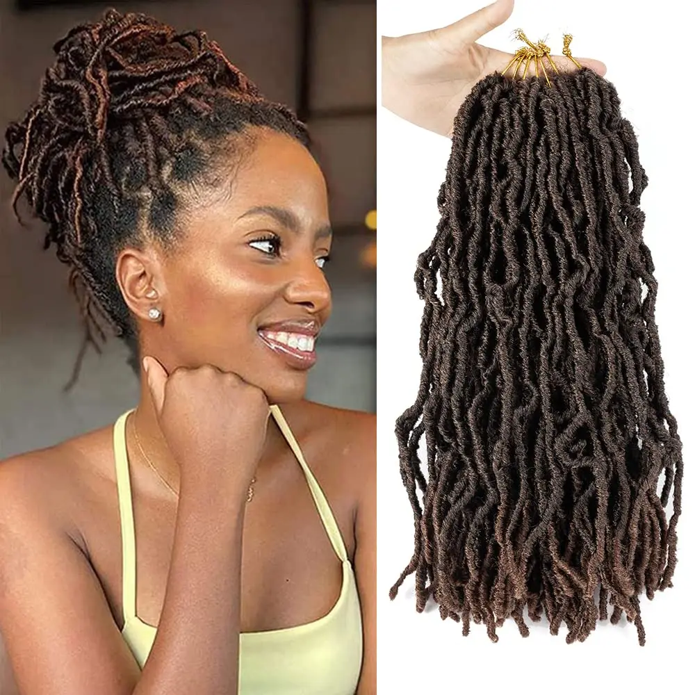 18 дюймов Nu Locs вязаные волосы 21 пряди/упаковка искусственные локоны Дред мягкие локоны для волос вязаная коса
18 дюймов Nu Locs вязаные волосы 21 пряди/упаковка искусственные локоны Дред мягкие локоны для волос вязаная коса