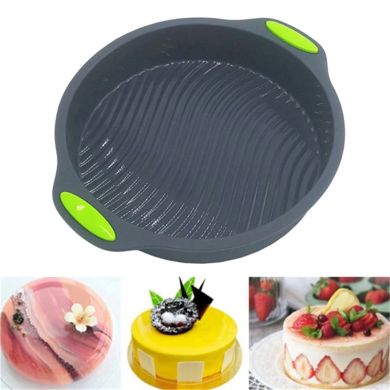 9 Inch Round Silicone Cake Pan Cake Mold Mini Muffin Pan Cake Decoration Baking Tools
9 Inch Round Silicone Cake Pan Cake Mold Mini Muffin Pan Cake Decoration Baking Tools
