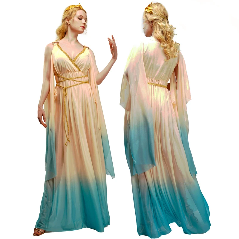 Women Ancient Roman Greek Goddess Costume Women's Medieval Egypt Purim Party Fancy Dress Adult Halloween Carnival Party Cosplay
Women Ancient Roman Greek Goddess Costume Women's Medieval Egypt Purim Party Fancy Dress Adult Halloween Carnival Party Cosplay