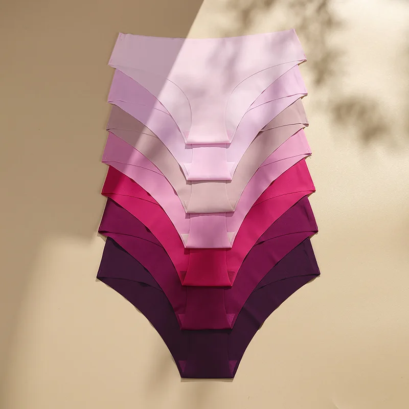 Sexy Girls Briefs Women Panties Seamless Underwear Ice Silk Candy Color T Back G String Yoga Thong Underpants Plus Size S-XL
Sexy Girls Briefs Women Panties Seamless Underwear Ice Silk Candy Color T Back G String Yoga Thong Underpants Plus Size S-XL