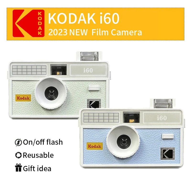 Kodak I60 Fool Film Camera Retro 135 Film Camera Idiot Machine Non-Disposable Camera Strap Flash (Yellow and Purple)For Gifts
Kodak I60 Fool Film Camera Retro 135 Film Camera Idiot Machine Non-Disposable Camera Strap Flash (Yellow and Purple)For Gifts