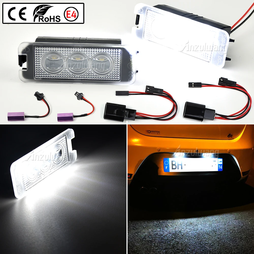 CANbus Error Free White Led License Plate Lights Lamp For VW Golf IV V MK5 MK6 New Beetle EOS Amarok Golf 6 Golf 7 Passat Polo
CANbus Error Free White Led License Plate Lights Lamp For VW Golf IV V MK5 MK6 New Beetle EOS Amarok Golf 6 Golf 7 Passat Polo