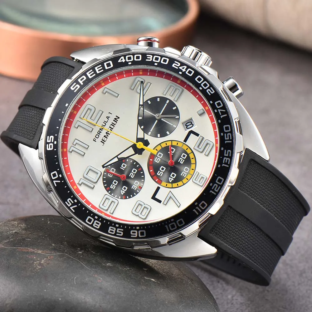 Hot Original Brand Quartz Watches For Mens Classic FORMULA 1 Red Bull Racing Team Watch Chronograph Automatic Date AAA Clocks
Hot Original Brand Quartz Watches For Mens Classic FORMULA 1 Red Bull Racing Team Watch Chronograph Automatic Date AAA Clocks