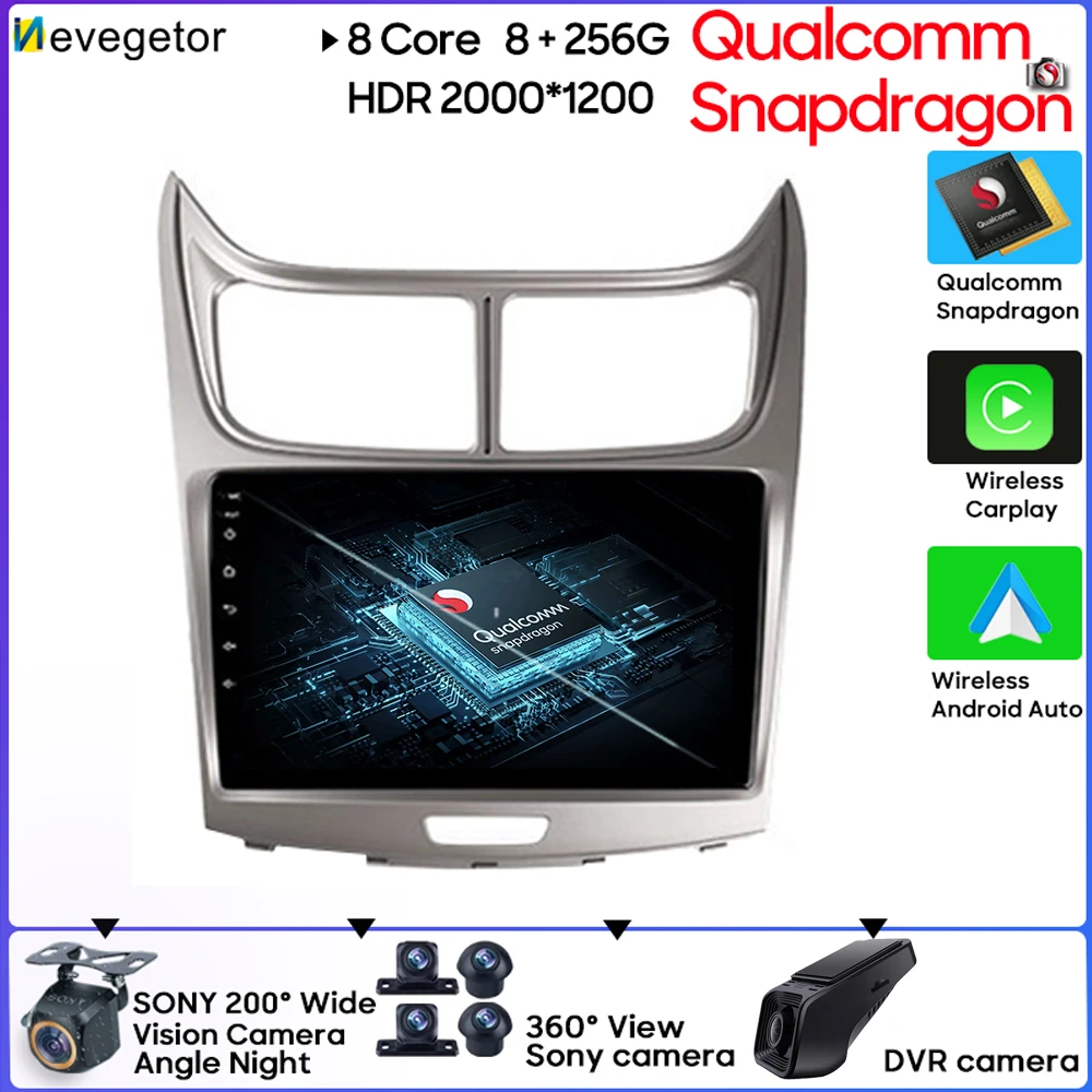 Android 13 For Chevrolet Sail 2009 - 2013 Car Radio Player Stereo CarPlay Head Unit GPS Navigation No 2din DVD DSP Bluetooth DSP 
Android 13 For Chevrolet Sail 2009 - 2013 Car Radio Player Stereo CarPlay Head Unit GPS Navigation No 2din DVD DSP Bluetooth DSP