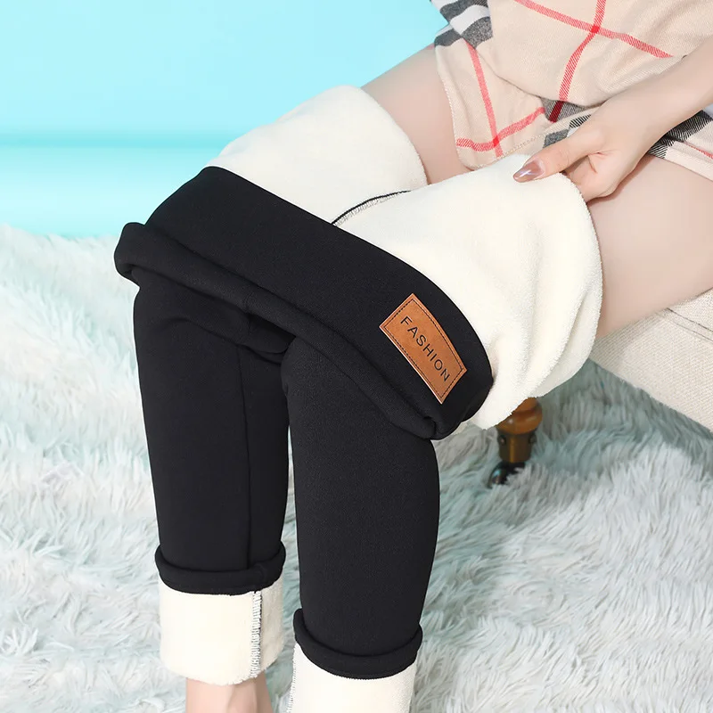 Winter Women Leggings Stretchy Black Pants High Waist Slim Thickened Plus Cashmere Lamb Velvet Leggings Warm Calf Pencil Pants
Winter Women Leggings Stretchy Black Pants High Waist Slim Thickened Plus Cashmere Lamb Velvet Leggings Warm Calf Pencil Pants