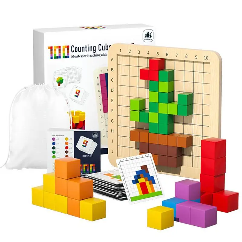 Wooden Blocks Puzzle Brain Teasers 100 Pcs 3D Russian Blocks Game For Toddlers Age 3-10 Colorful Russian Blocks With Storage Bag
Wooden Blocks Puzzle Brain Teasers 100 Pcs 3D Russian Blocks Game For Toddlers Age 3-10 Colorful Russian Blocks With Storage Bag