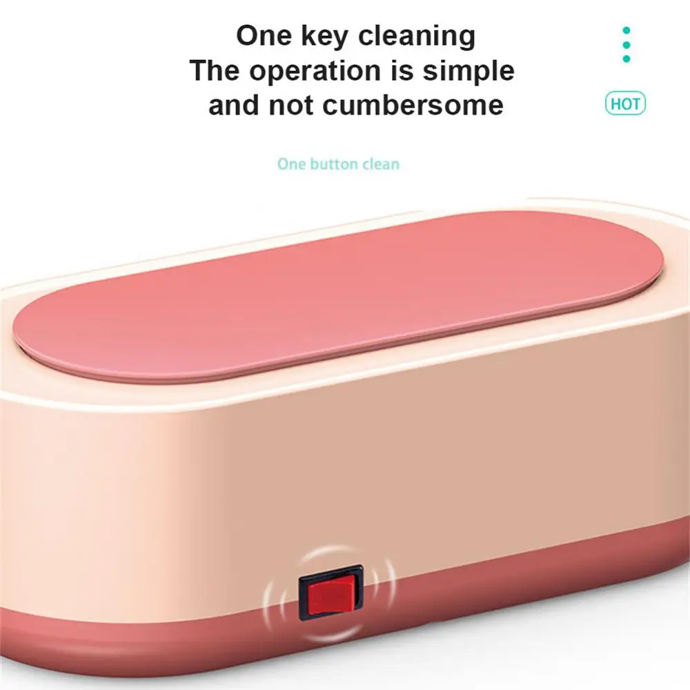 Portable Ultrasonic Cleaning Machine High Frequency High Frequency Washing Jewelry Glasses Watch Small Ring Clean Household Home
Portable Ultrasonic Cleaning Machine High Frequency High Frequency Washing Jewelry Glasses Watch Small Ring Clean Household Home