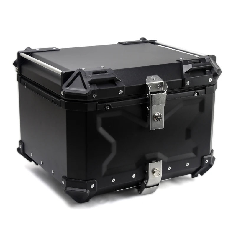 55L Black motorcycle trunk luggage Top Case Waterproof and crash-proof aluminum alloy box motorcycle tail boxs
55L Black motorcycle trunk luggage Top Case Waterproof and crash-proof aluminum alloy box motorcycle tail boxs
