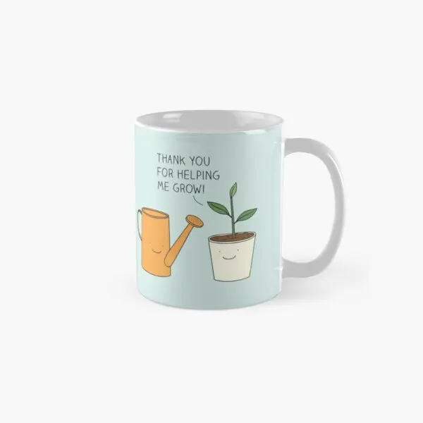 Thank You For Helping Me Grow Classic Mug Photo Design Coffee Tea Drinkware Gifts Printed Simple Cup Picture Handle Round
Thank You For Helping Me Grow Classic Mug Photo Design Coffee Tea Drinkware Gifts Printed Simple Cup Picture Handle Round