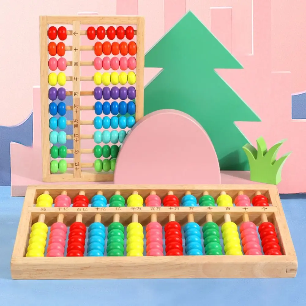 Wooden Wooden Abacus Multicolor Calculation Bead Calculation Rack for Kids Preschool Intelligence Development Early Math
Wooden Wooden Abacus Multicolor Calculation Bead Calculation Rack for Kids Preschool Intelligence Development Early Math