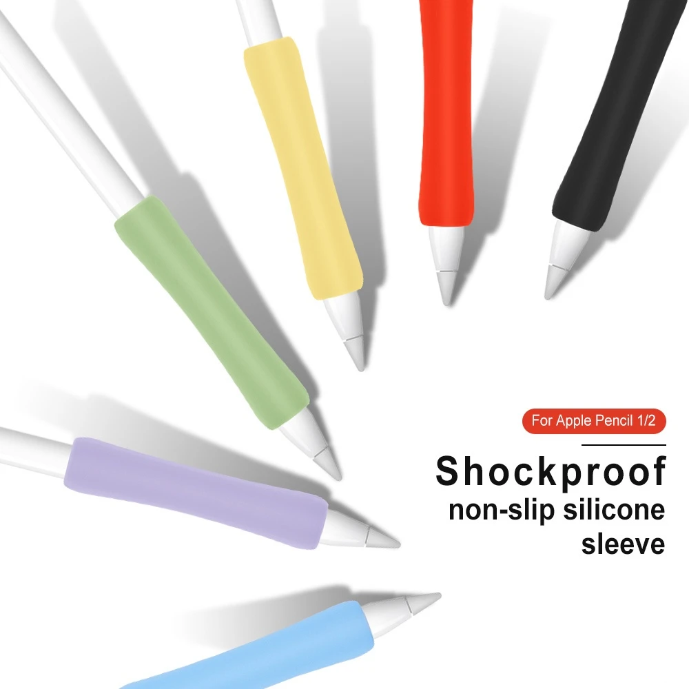 Silicone Protective Cover For Apple Pencil 1 2 Anti-scratch Touch Screen Pen Case Sleeve for iPad Pencil 1nd 2nd Accessories
Silicone Protective Cover For Apple Pencil 1 2 Anti-scratch Touch Screen Pen Case Sleeve for iPad Pencil 1nd 2nd Accessories