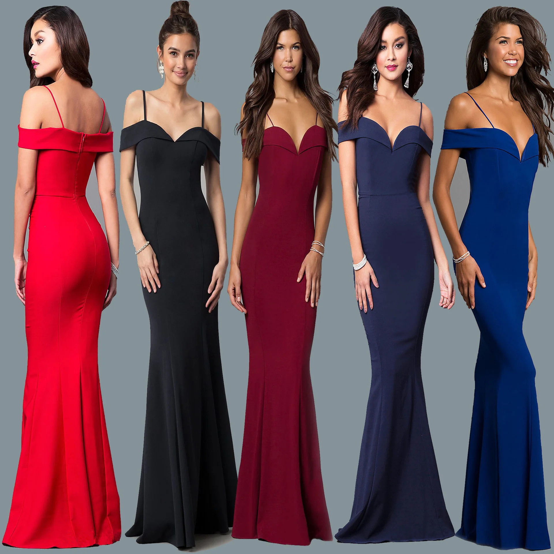 Women's Creative Elgant Party Dress Female Sling Short Sleeve Soild Color Dress Woman Summer V Neck Bodycone Dresses
Women's Creative Elgant Party Dress Female Sling Short Sleeve Soild Color Dress Woman Summer V Neck Bodycone Dresses