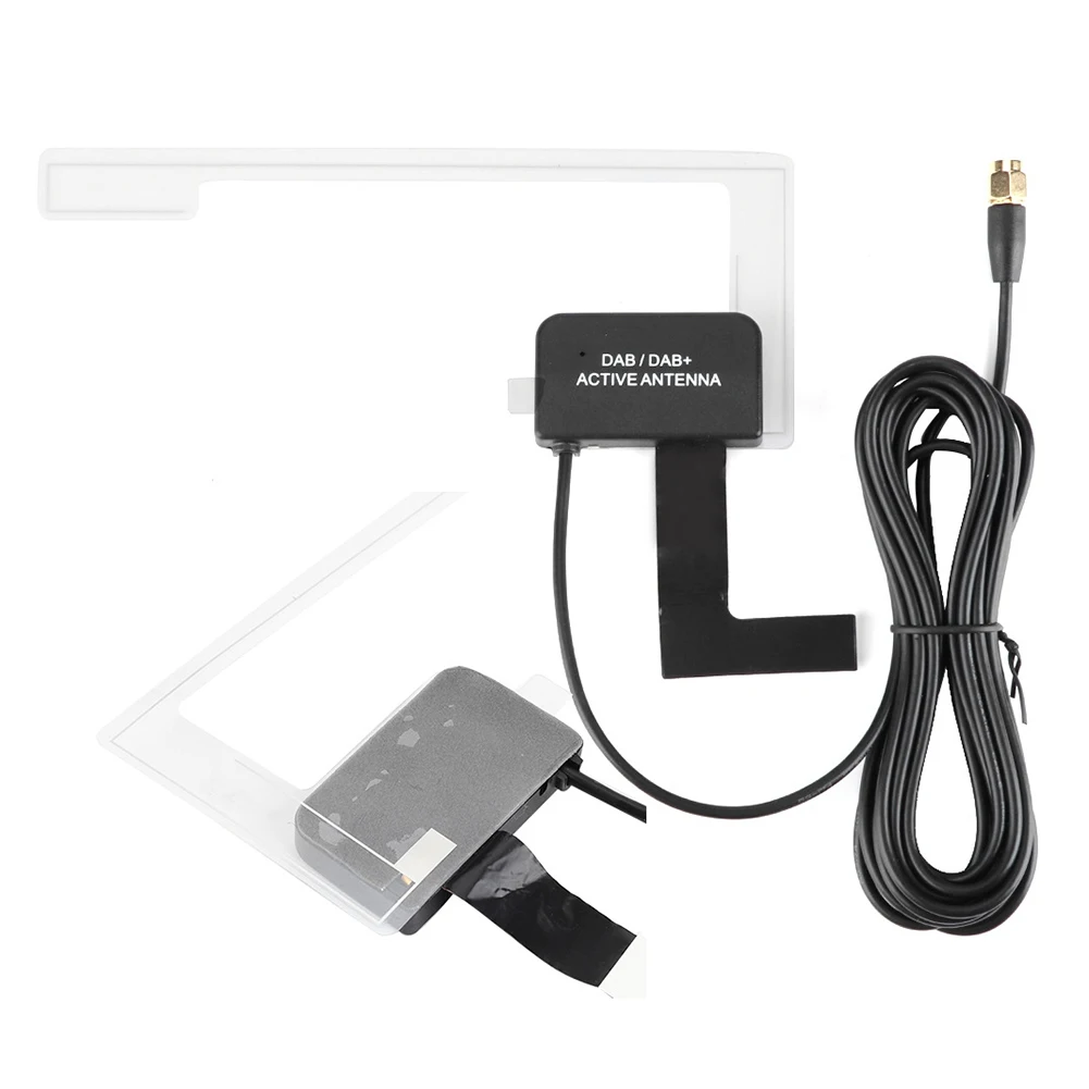 Glass Mount DAB Antenna 1pc 25dbi Aerial Antenna Adapter With Cable Black Windshield Screen Glass 12v Universal
Glass Mount DAB Antenna 1pc 25dbi Aerial Antenna Adapter With Cable Black Windshield Screen Glass 12v Universal